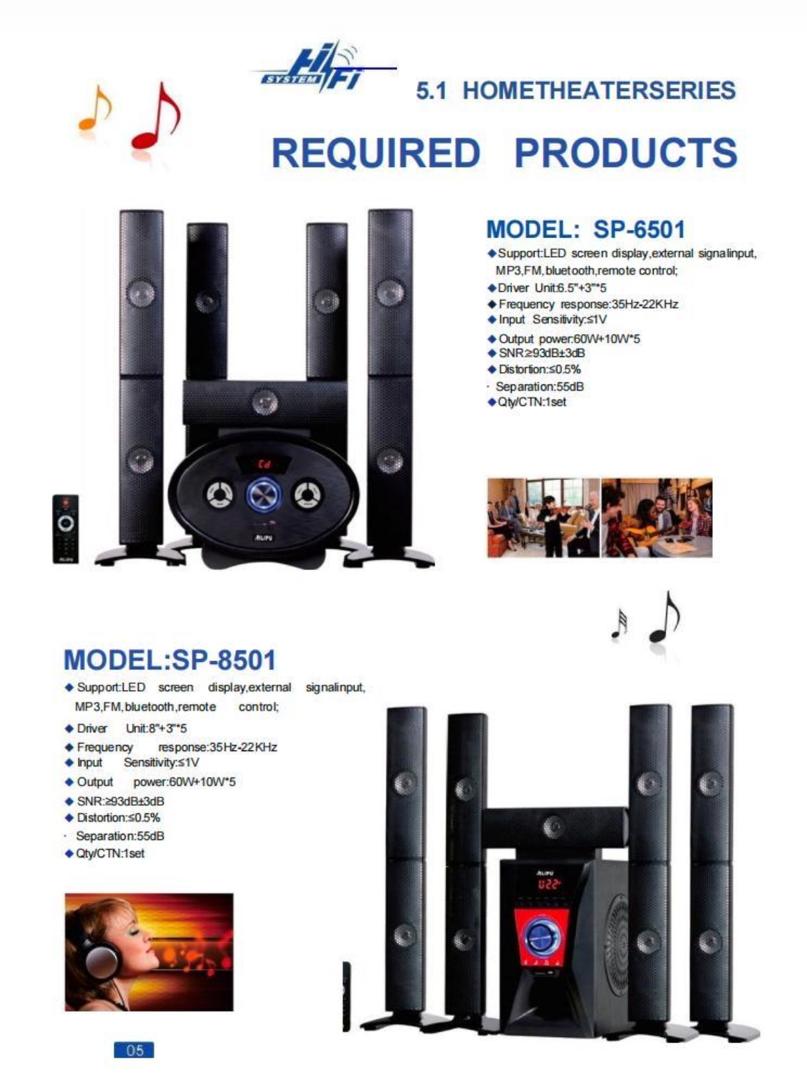 Alimpu Sound Systems SP-6501